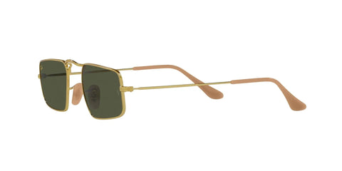 RB3957 Julie Sunnies Womens Sunglasses XX Small Narrow Fit 120mm Hinge To Hinge 52mm Lens Legend Gold And Green Color