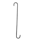 Twenty Eight Pack Badass Twelve Inch Wire S Hooks Engineered For Heavy Duty Powder Coating And Spray Painting Jobs While Keeping Your Shop Gear Tidy And Secure, single black hook