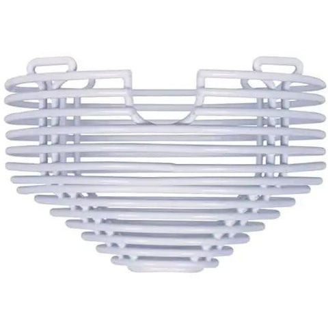 Real Deal Heavy Duty Steel Web Stopper For Photoelectric Smoke Detector Tamper Proof Universal Security Guard With Smooth White Paint Quick Snap On Setup And Legit Reliable Home Safety Cover