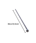 Heavy Duty Circular Saw Guide Rail Track Featuring Quick Lock Alloy Fence And Ridiculously Smooth Bearings For Dead On Precision Lumber Cutting Every Single Day, 80cm length.