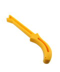 Yellow Woodworking Push Stick For Table Saw With Ergonomic ABS Handle, Durable Carpenter Safety Tool For Precise Narrow Cuts And Fine Control