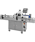 Smooth Operator Automatic Round Bottle Labeler With Date Coder And Smart Panel For Cans And Wine Packaging 110V System in a professional setup.