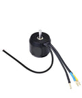 Beast Mode Brushless Dc Motor For Electric Skateboards Replace Ev T6355 6374 6384 Belt Drive Electric Skateboard 2450 Watts 24V 48V Drone Premium Upgrade Kit, black motor with wires.