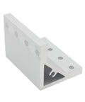 Four Piece Heavy Duty Aluminum Profile Corner Bracket Set For 90 Degree Joints With Inside Fasteners, 53x53x72mm Rust Resistant Alloy