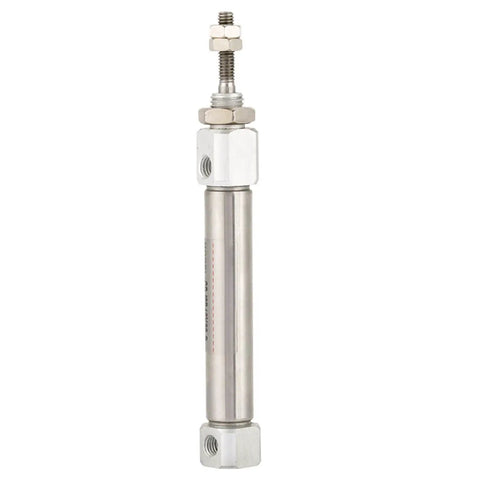 High Performance 10mm Bore Double Acting Stainless Steel Pneumatic Cylinder With 30mm Stroke For Automation And Heavy Duty Shop Floor Use