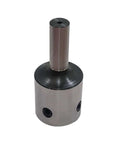 Annular cutter holder, 1/2-inch shank, tool steel, hard and ground, with lock screw