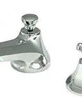 Metropolitan Widespread Lavatory Faucet With Metal Lever Handle In Polished Chrome, Drip-Free Ceramic Cartridge, Quarter Turn Operation