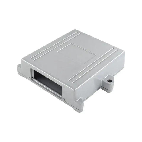 Heavy Duty 39 Pin ECU Aluminum Shell Enclosure For Car Controller Box with protective case for engine control units, front view.