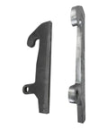1 Pair Blank 418 Quick Attachments For Loader Mounts With 4 Wear Ears For Top Hook Built Tough Made In The USA Durable CNC Cut Steel