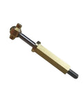 Heavy Duty Threaded Rod And Retainer Clamp Ring Knob Assembly, brass material, used for pool filter maintenance.