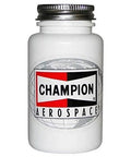 Champion Aerospace container; labeled for spark plug maintenance, likely containing anti-seize compound.