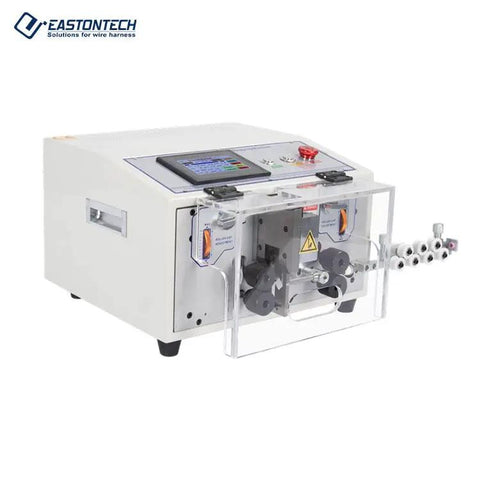 Built Different Automatic Wire Cutting And Stripping Workhorse With Smart Touchscreen, compact design for wire cutting and stripping.