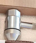 Waterjet IDE II diamond cutting head assembly (.013), silver metal body, Amazon brand.