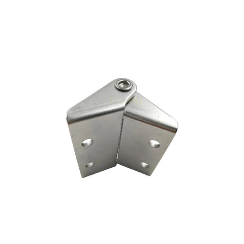 Lift Gate Hinge 104804GT Replacement for Genie Entry Gate Spring Hinge, metal hinge with bolt holes, front view