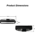 Industrial Forklift Safety Light Ground Projection Lamp dimensions shown, measuring 155mm x 38mm and 41mm for precise fitting.