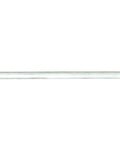 One And A Quarter Inch By Thirty Six Inch 304 Stainless Steel Schedule 80 Nipple NPT Threaded Both Ends Seamless TBE Plumbing Pipe Fitting Built Tough Corrosion Resistant shown with red caps