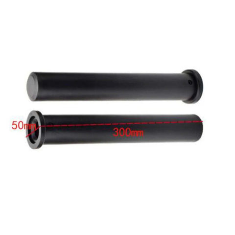 Two Piece 50mm Barbell Adapter Sleeve Conversion For 2 Inch Plates And Posts Heavy Duty PP Attachment Style B Fits Standard Olympic Barbell