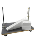Hot Wire Foam Cutter For Styrofoam Cutting, Thermo Cut Machine with adjustable wire and large foam pieces on work surface