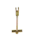 Deck Pivot Kit For Hustler Zero Turn Mower 36 Inch 42 Inch 52 Inch ZTR Replacement 603918 285-992 Built To Last Beefy Heavy Duty Pivot Assembly For Easy Cutting And Smooth Quiet Operation, yellow steel pivot rod