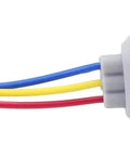 Heavy Duty Automobile Voltage Regulator Connector Wire Harness with red, blue, yellow wires for daily driver electrical needs.