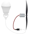 Wind Turbine Propeller Generator Kit With 5W USB Light And 1m Cable ABS And Metal Build for STEM Projects.