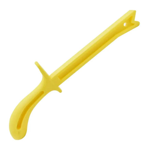 Ergonomic Push Stick For Table Saw And Router Table And Jointer With Contoured Handle And Long Thumb Rest