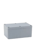Premium Heavy Duty Cast Aluminum Junction Box With No Sweat Waterproof Housing For Outdoor And Industrial Electrical Enclosure Wiring Projects That Keep Components Safe side view