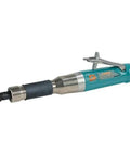 One Horsepower Straight Line Extension Die Grinder with ergonomic design for precision in heavy duty shop grinding and metal detailing.