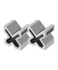 Four Way Steel V Block Set Pro Grade Beefy Ultra Precise Machining Jig With 0.0008 Inch Tolerance For Square Alignment, cast steel pair