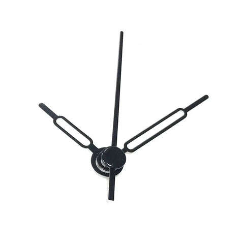 Clock Movement Replacement Part For Wall Clocks, Battery Operated Quartz Mechanism Repair Kit, DIY Accessory with black hands