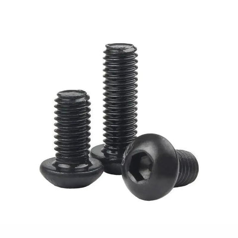 Top Shelf M2 X 20mm Button Head Socket Cap Screws 50 Pack Grade 109 high tensile, black heat treated alloy fasteners for repairs.