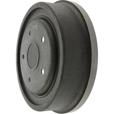 Centric rear brake drum, cast iron, front view with central hub and bolt holes.