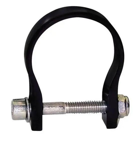 Rad Black Quick Release Fire Extinguisher Mount Rollbar Kit featuring a heavy duty clamp for 1.85 inch tubing.