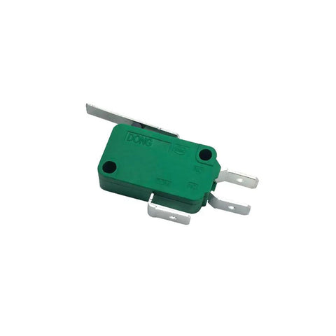 Set Of Five Micro Limit Switches Built Tough, Heavy Duty, 16A 250VAC SPDT Hinge Lever NO NC Industrial Control Switch side view