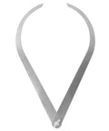Top Tier 10 Inch Bent Leg Stainless Steel Caliper Tool For Pottery Clay Sculpting And Go To Workshop Gear Measuring Inside Outside Dimensions With Straight Up Accuracy You Will Swear By, showing sleek stainless steel construction.