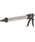 B Line Manual Sausage Caulking Gun 20 Oz Heavy Duty Workhorse 26 To 1 Drive long nozzles cold weather full size handle 900 lbf thrust