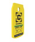 Yellow AR500 1/4 Inch Rimfire and Handgun Steel Target for Target Practice and Shooting Sports with black target design