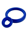 Badass U And Y Hydraulic Oil Seal Set Featuring Tough Polyurethane Lips That Resist Wear And Oil Degradation Perfect Fit For Inner Diameters Spanning 80 Up To 115 Millimeters Comes In 3 Pieces Ready To Handle Heavy Loads Like A Boss.