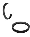 Workhorse Quality NBR Rotary Shaft Seal For Water And Oil Leak Free Operation Smooth Motor Run Zero Hassle Fits Vl Series Machinery Reliable Seal Built For The Long Haul, black rubber design, single pack.