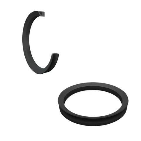 Workhorse Quality NBR Rotary Shaft Seal For Water And Oil Leak Free Operation Smooth Motor Run Zero Hassle Fits Vl Series Machinery Reliable Seal Built For The Long Haul, black rubber design, single pack.