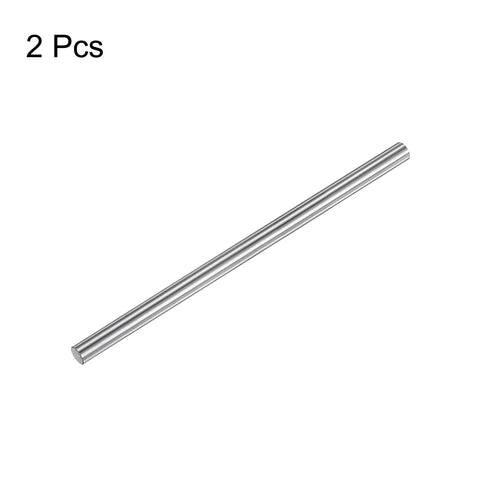 2 Pack 10mm By 100mm Chrome Plated Case Hardened Linear Motion Rods For 3D Printers DIY CNC Boss Level Durability