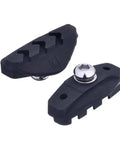 Hella Durable Metallic Disc Brake Pads For Mountain And Road Bikes Compatible With Hydraulic And Mechanical Systems showing two black brake pads.