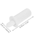 DIY Shutter Repair Kit With 80 Loaded Fasteners And Spring Pins All In One Tools For Fixing Wood Metal And Plastic Shutters No Pro Needed Includes Replacement Pins And Blind Shutter Pins, 0.79 in white plastic pin