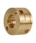 Upgrade Your 3D Printer With This Smooth Oldham Coupling Fit For CR10 S5 Ender3 Pro Z Axis T8 Screw That Fixes Vibration And Boosts Accuracy Like A Boss brass Oldham coupling for 3D printer Z axis