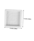 DIY Concrete Molding Kit With 2 Piece Paver Molds For Patio Garden Pathway Cement Molds Plastic Paving Edging Forms