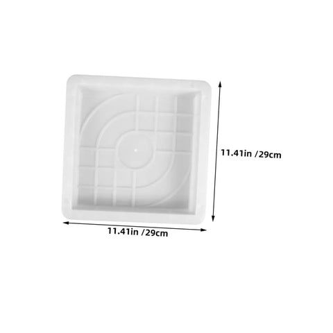 DIY Concrete Molding Kit With 2 Piece Paver Molds For Patio Garden Pathway Cement Molds Plastic Paving Edging Forms