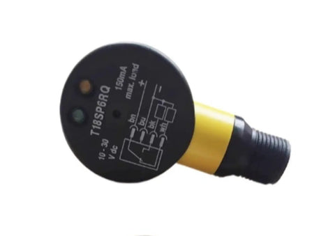 T18SP6RQ Photoelectric Switch High Precision Object Detection Sensor with durable industrial design