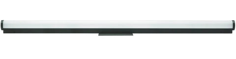 24 Inch LED Vanity Light With 3000K Warm White, Fresh Contemporary Cylinder Bathroom Wall Fixture For Over The Mirror, Brushed Nickel Finish