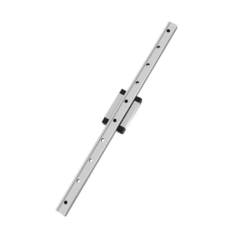 Ultra Smooth MGN12 Linear Guide Rail 500mm Set with miniature sliding guideway for CNC projects.