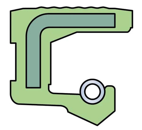 200X230X15 HMS5 RG Radial Shaft Seal For Oil Or Grease Rubber With Spring Sealing Lip Single Lip Tough As Nails Machinery Seal For Industrial Equipment 164T Compatibility illustration